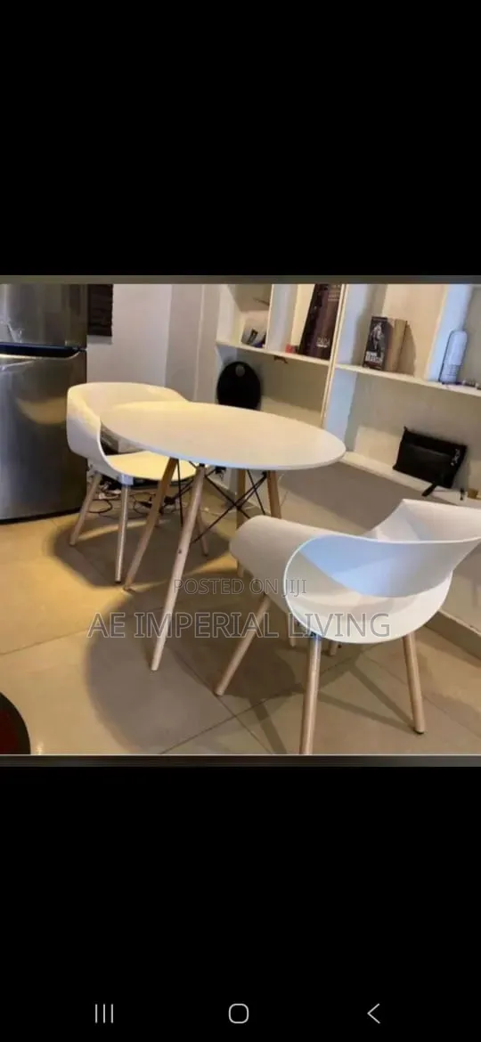 Modern 3-piece Mid-century Dining Set