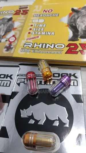 Rhino Male Performance Capsules – Enhanced Stamina Confidence