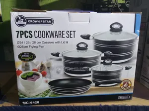 7 PCS Crown Star Cooking Set