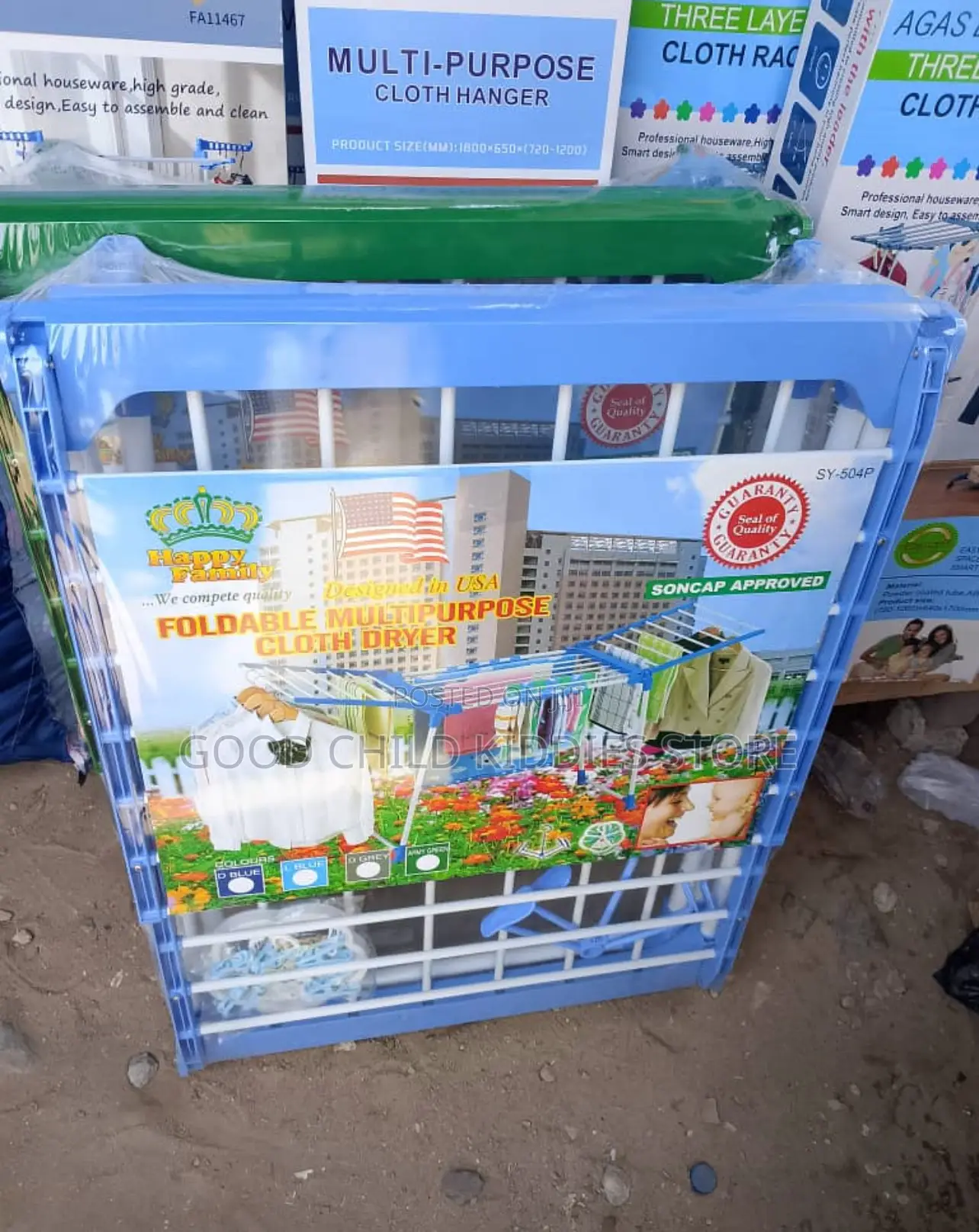 Foldable Multipurpose Cloth Dryer