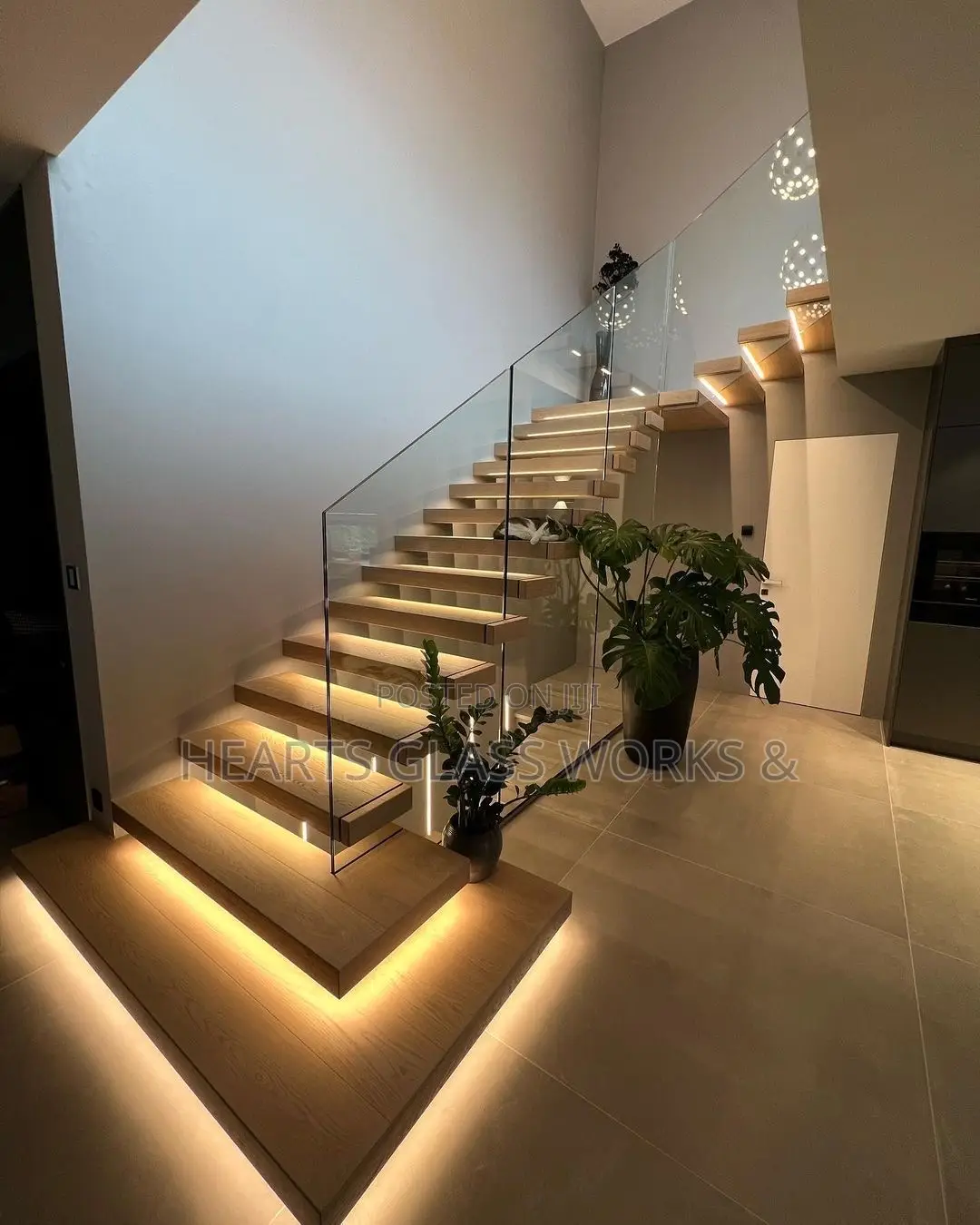Luxury Floating Stair Installation