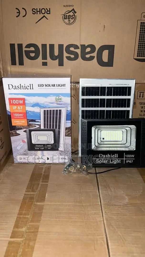 100w Led Solar Light Seprate Panel