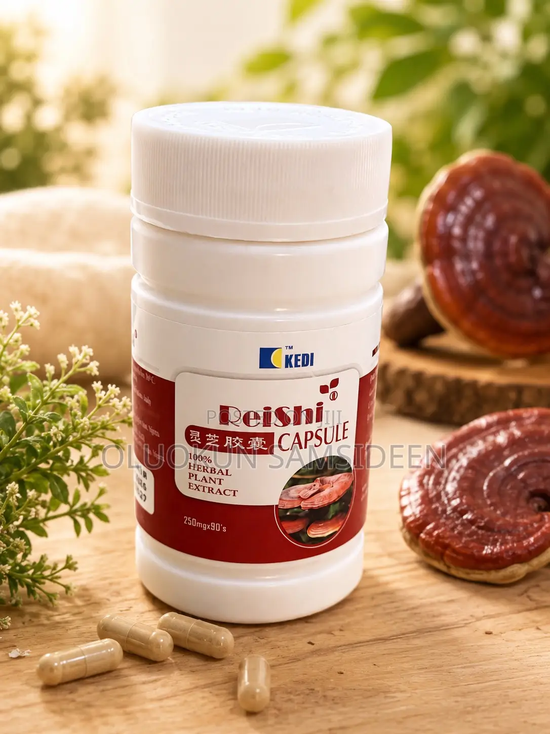 Reishi Capsules – Boost Immunity, Reduce Inflammation Stress