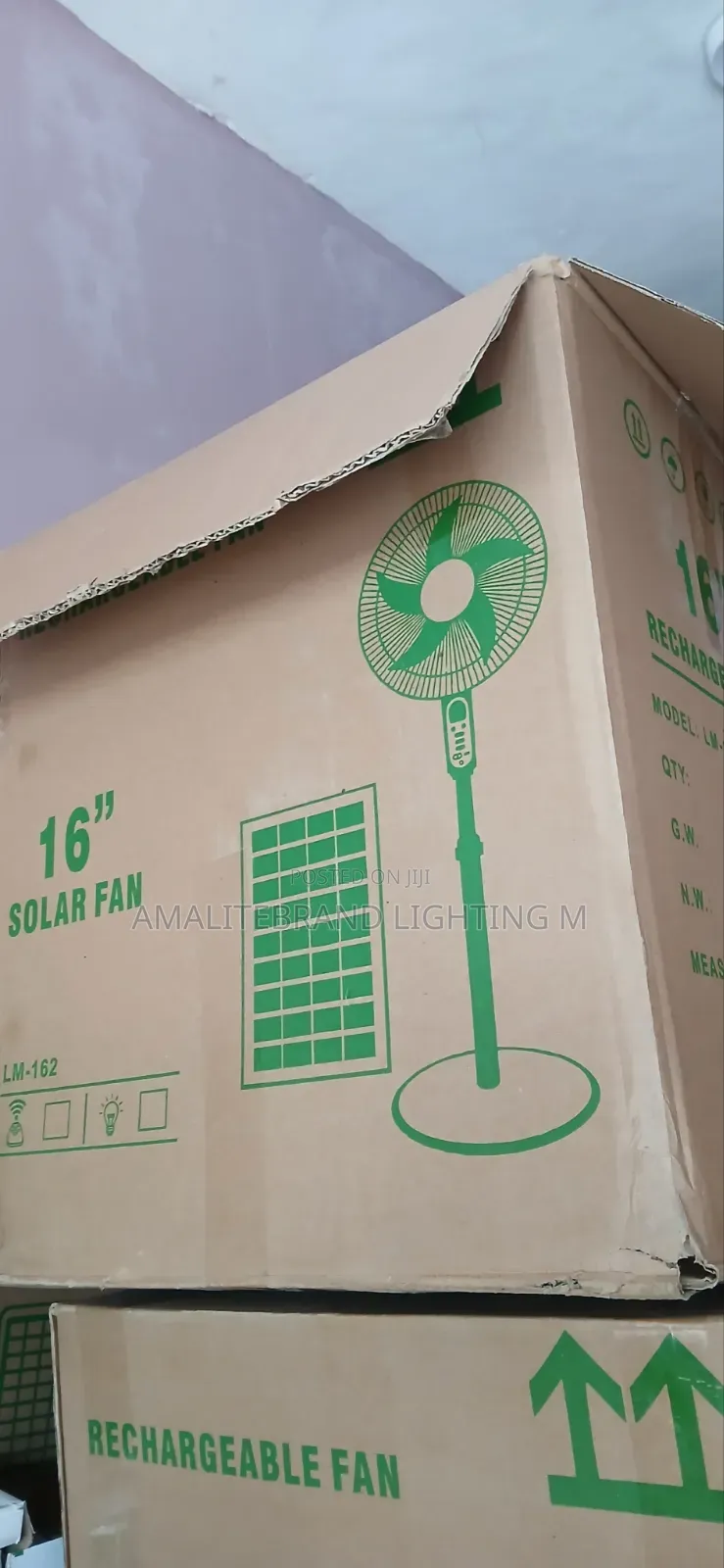 16 Inches Solar Fan