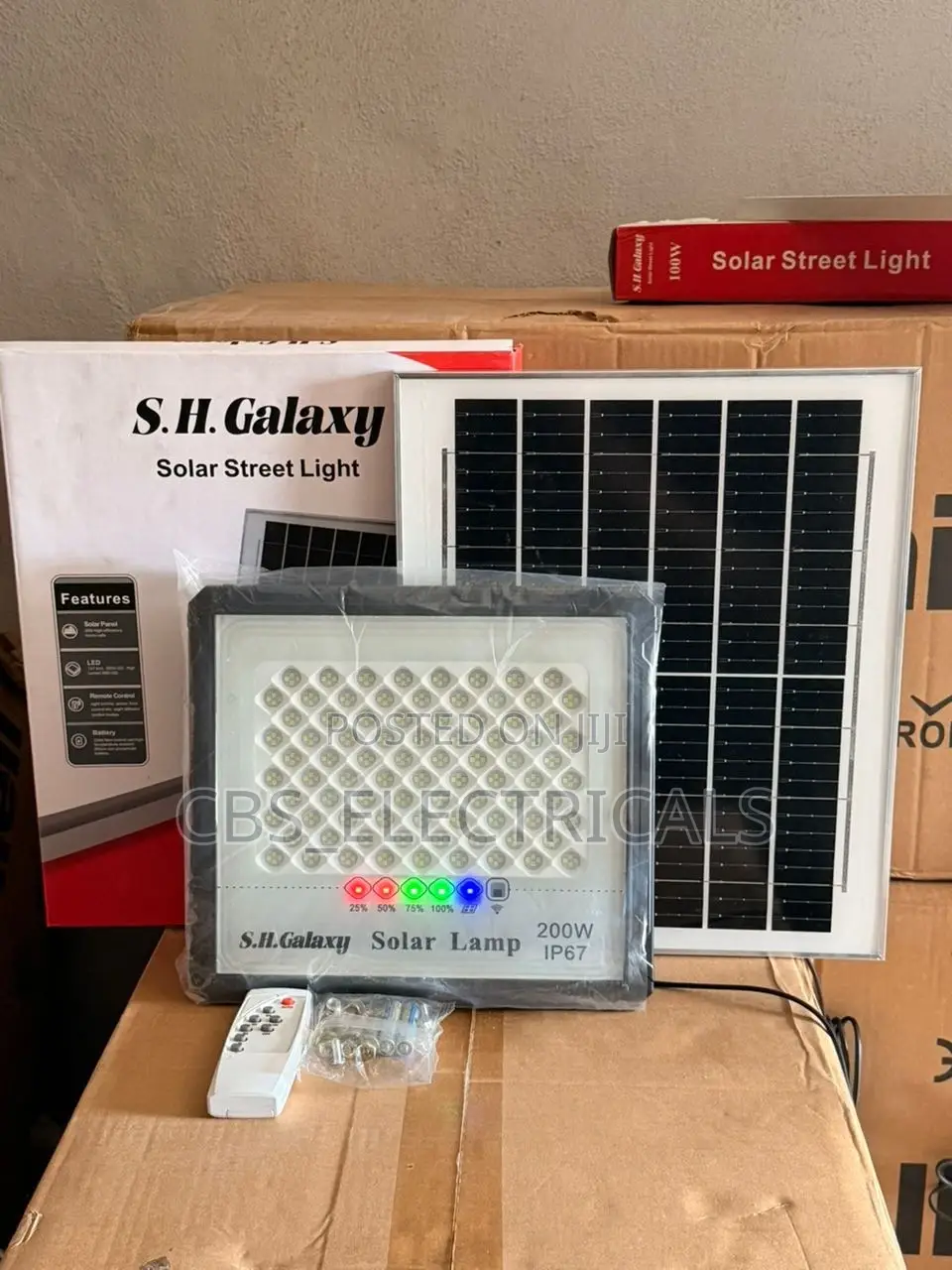 200w Floodlights Separate Panel