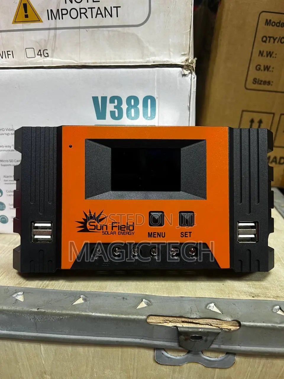 Sunfield PMW 40a Solar Charge Controller