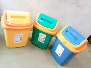 Beautiful Color of Trash Bin