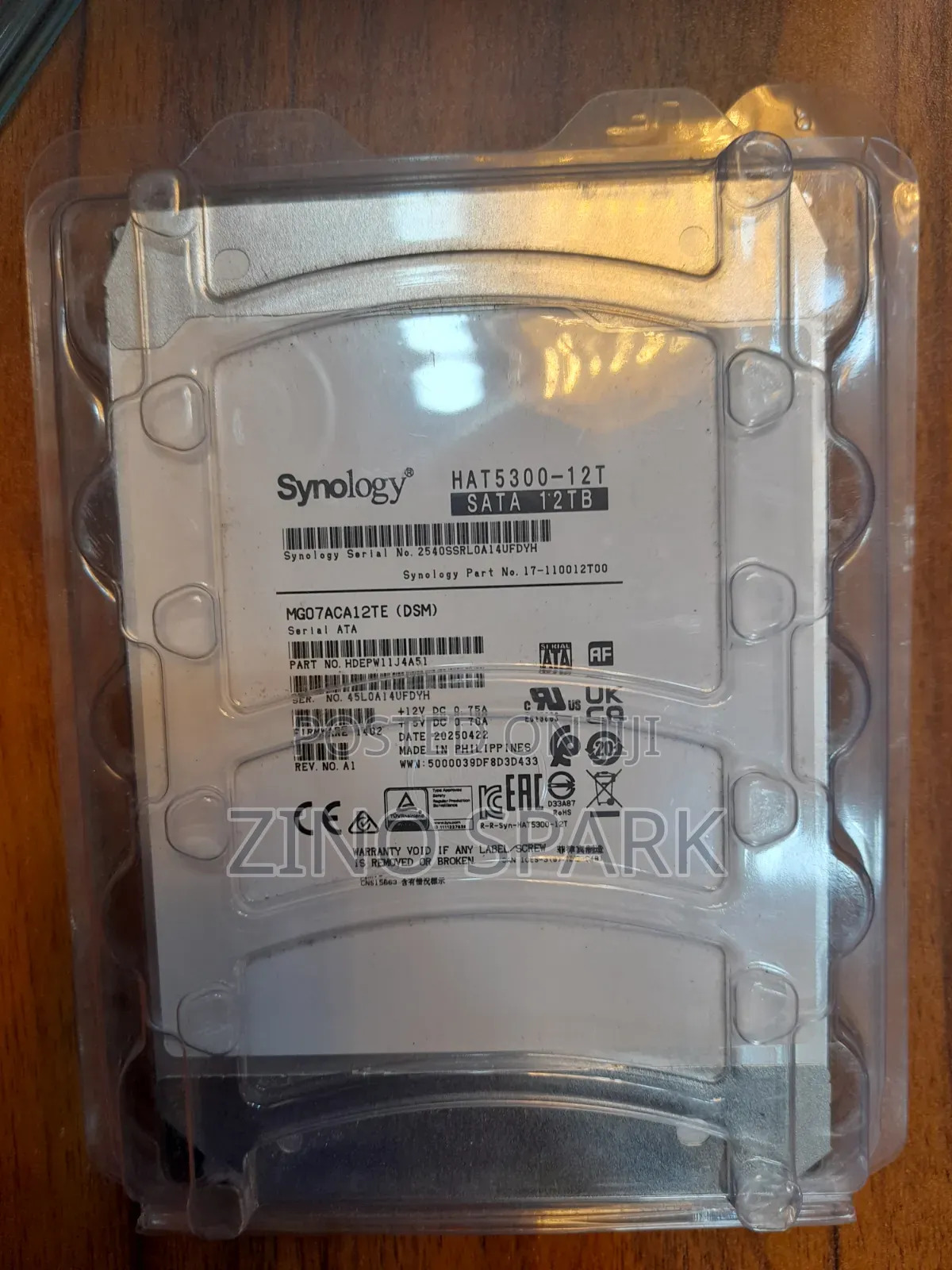 Synology Sata 12tb Hat5300