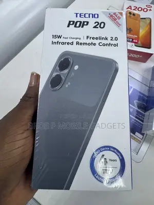 New Tecno Pop 20 64 GB Black