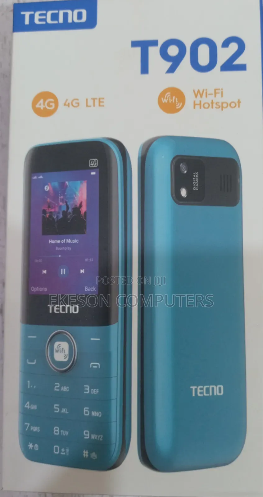 New Tecno T902 Black