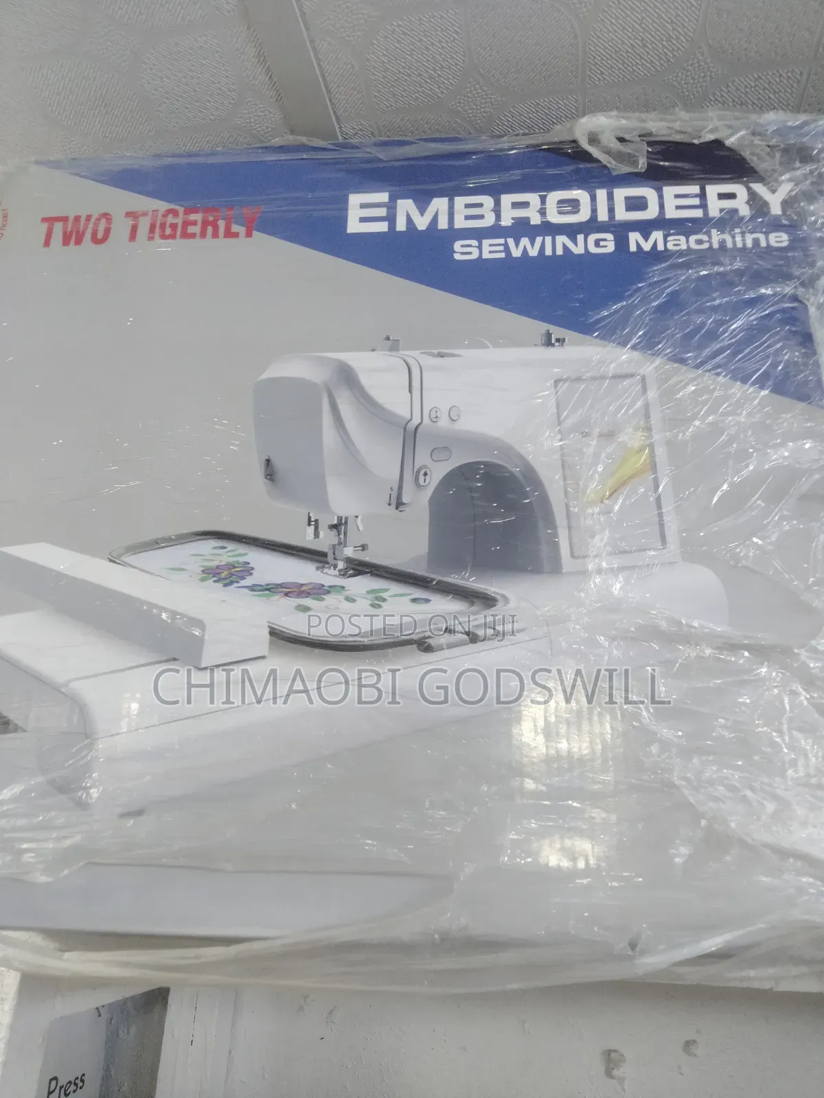 Original Embroidery Machine and Pattern