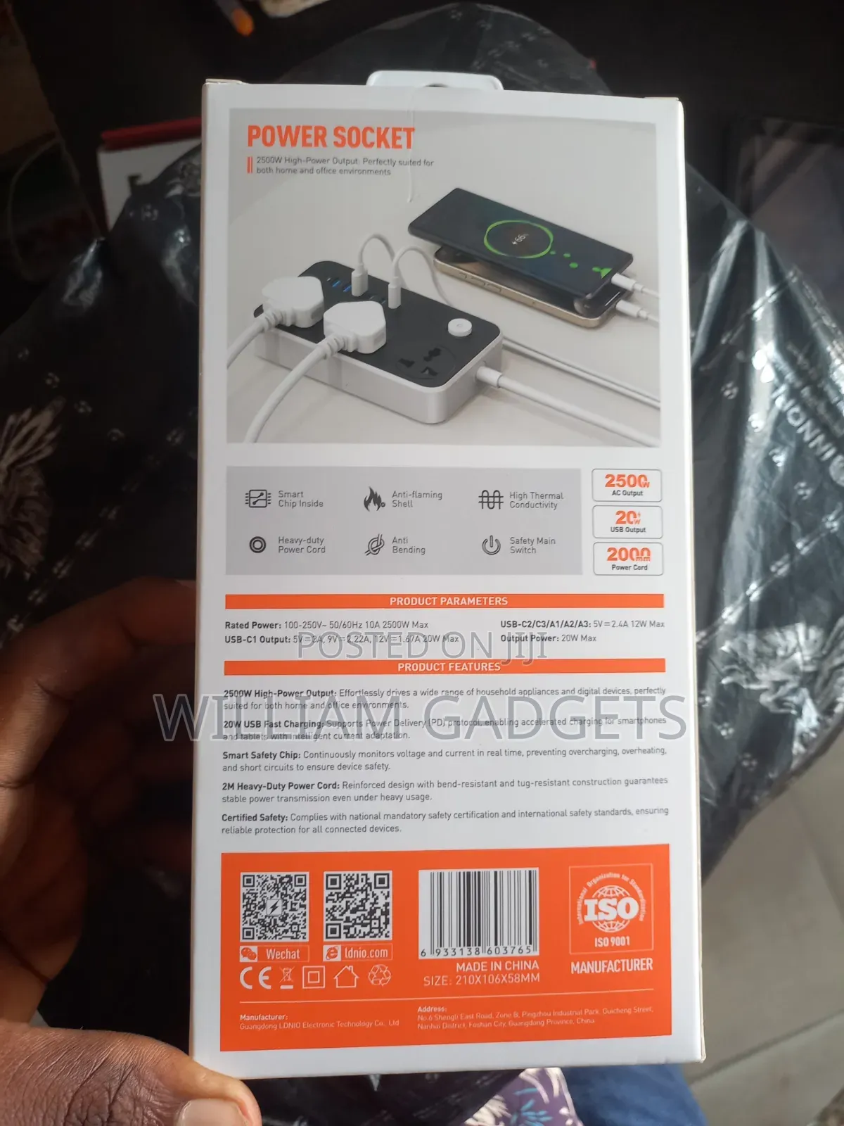 Ldnio Universal Power Socket