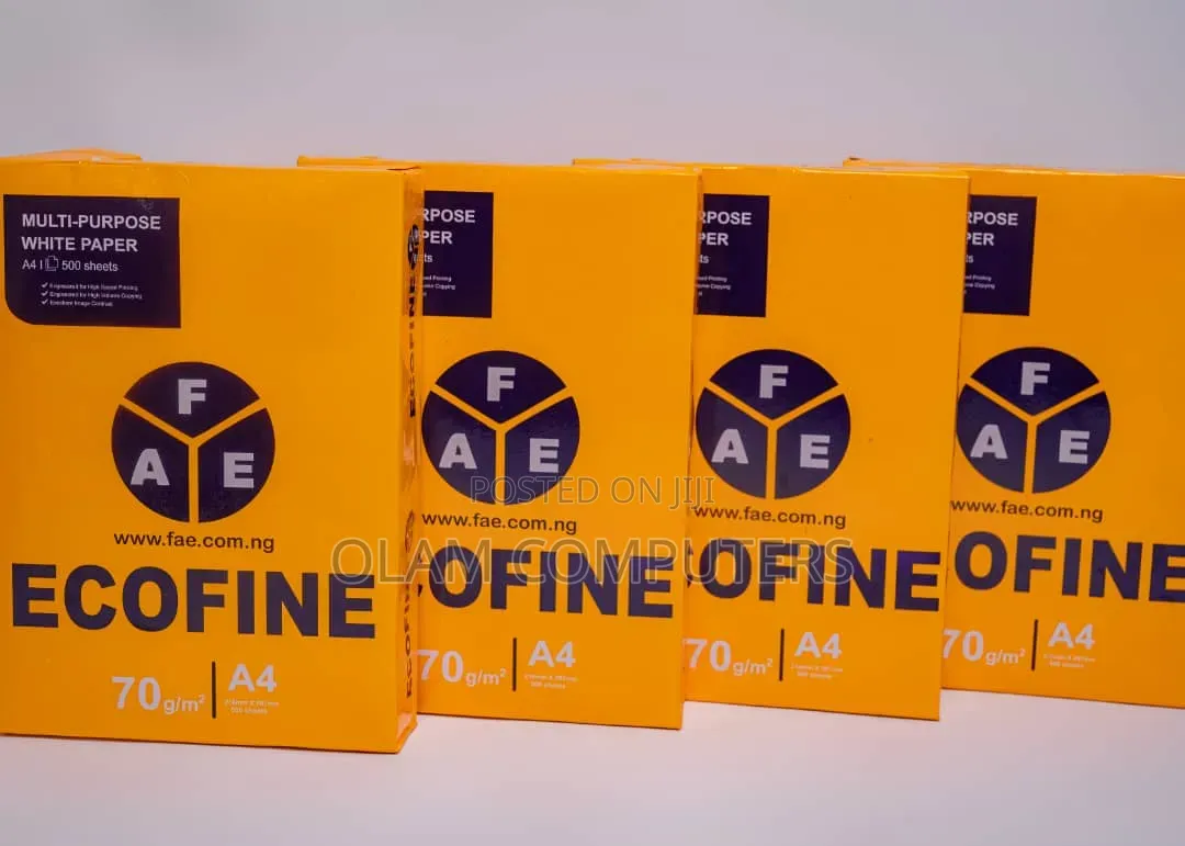 Fae Ecofine Multi-Purpose White Paper, A4, 500 Sheets