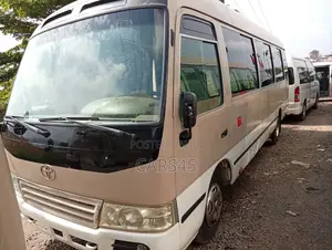Toyota Coaster 2017 Gray