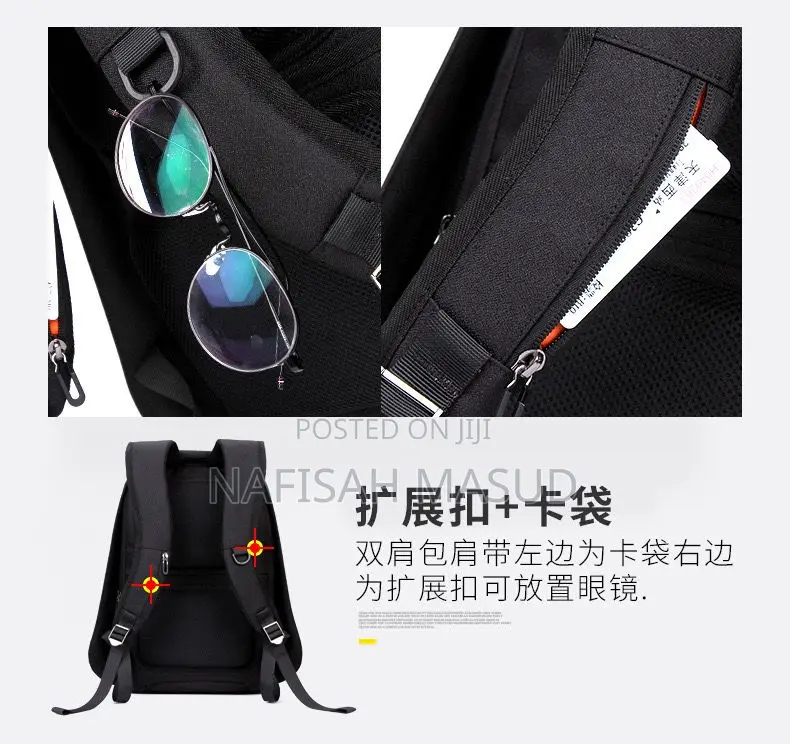 Smart Anti-Theft Laptop Backpack