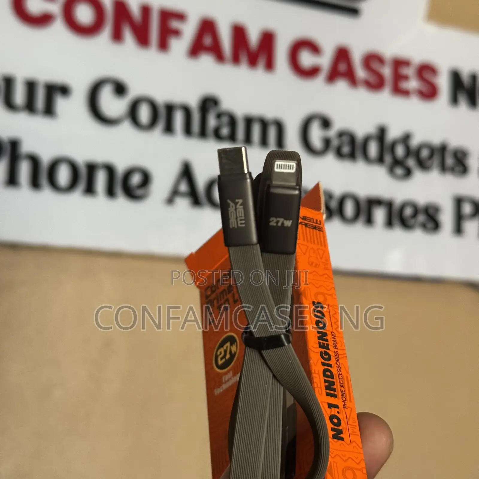New Age Type C to iPhone Lightning 27w Fast Pd Charging Cable