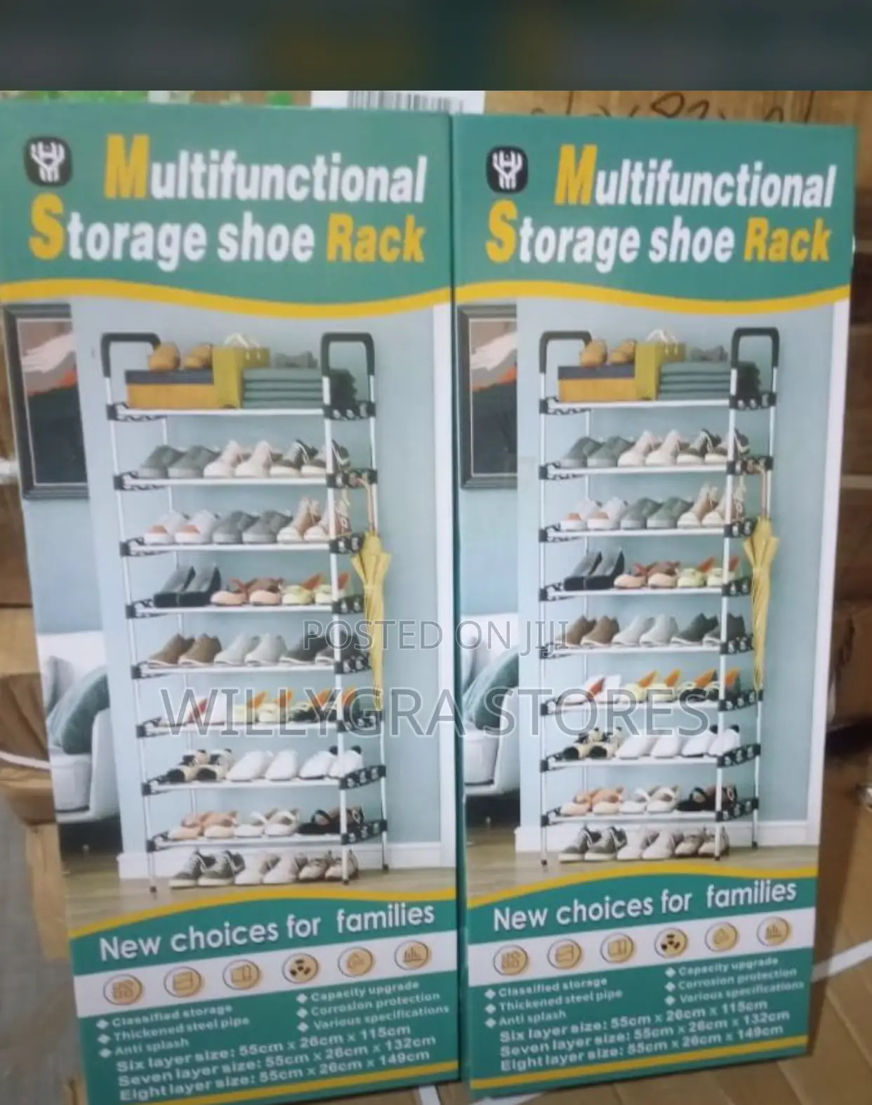 Multifunctional Storage Shoe Rack