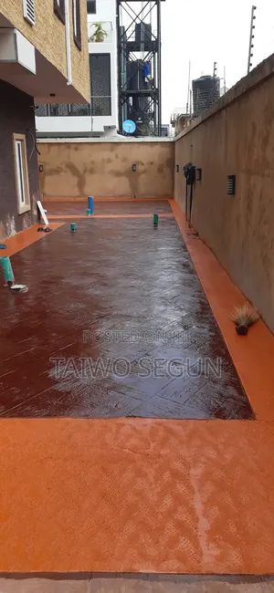 Floor Stamped