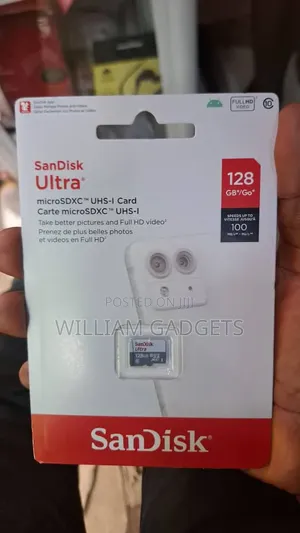 Sandisk Memory Card 128gb