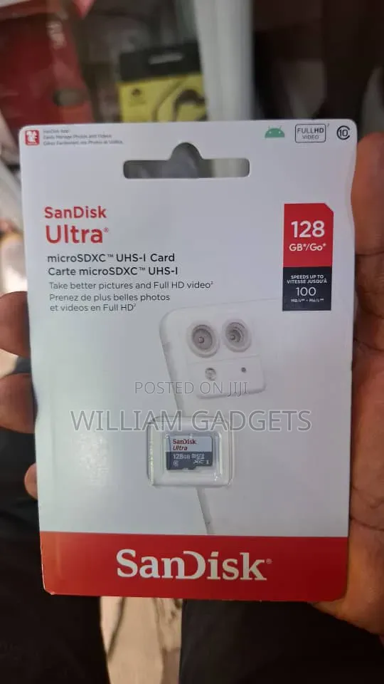Sandisk Memory Card 128gb