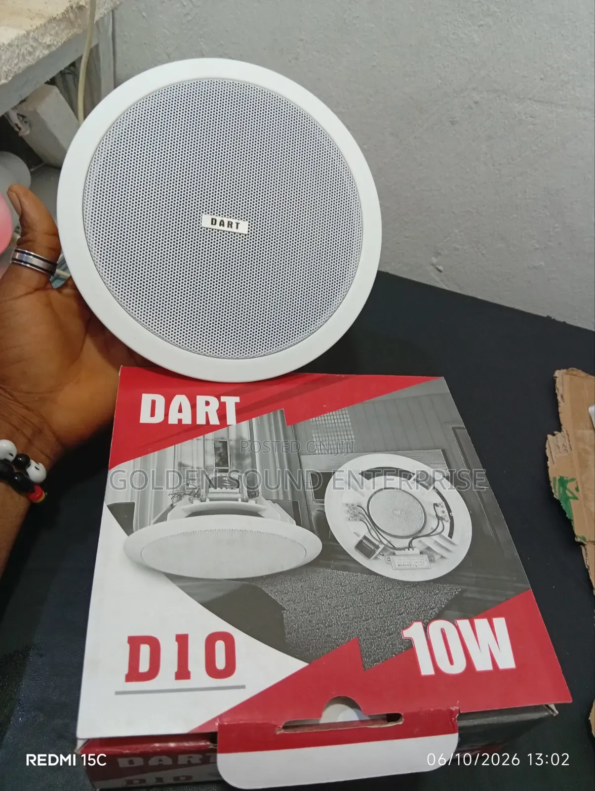 Dart Ceiling Speakers 10watts