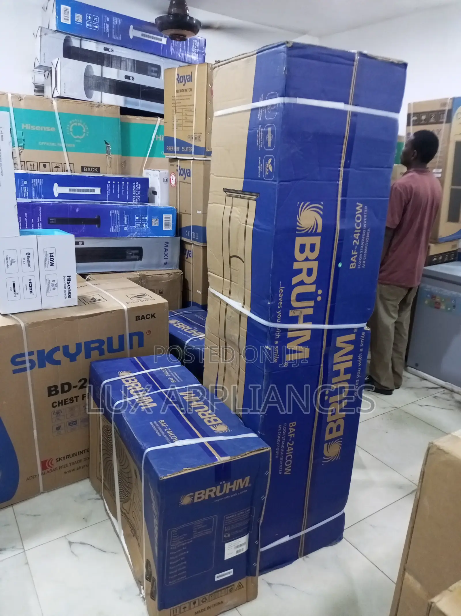 Bruhm High Capacity 3 Tons Standing Ac