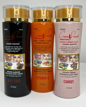 Caviar Secret Injection Whitening Body Serum,