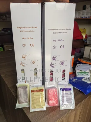 Surgical Scrub Brush Iodine/Chlorhexidine