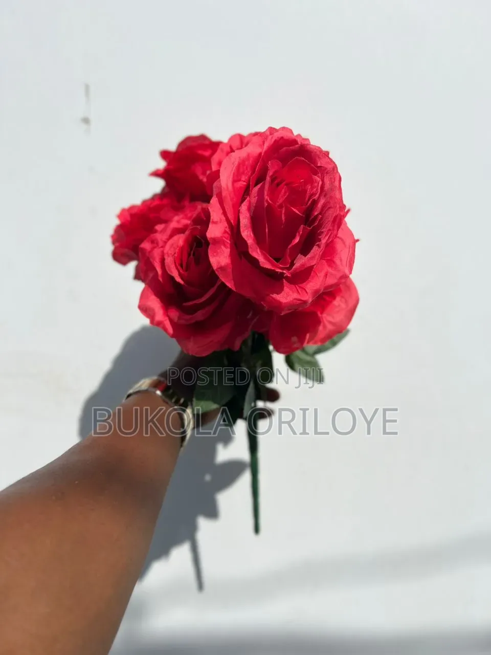 Artificial Red Rose