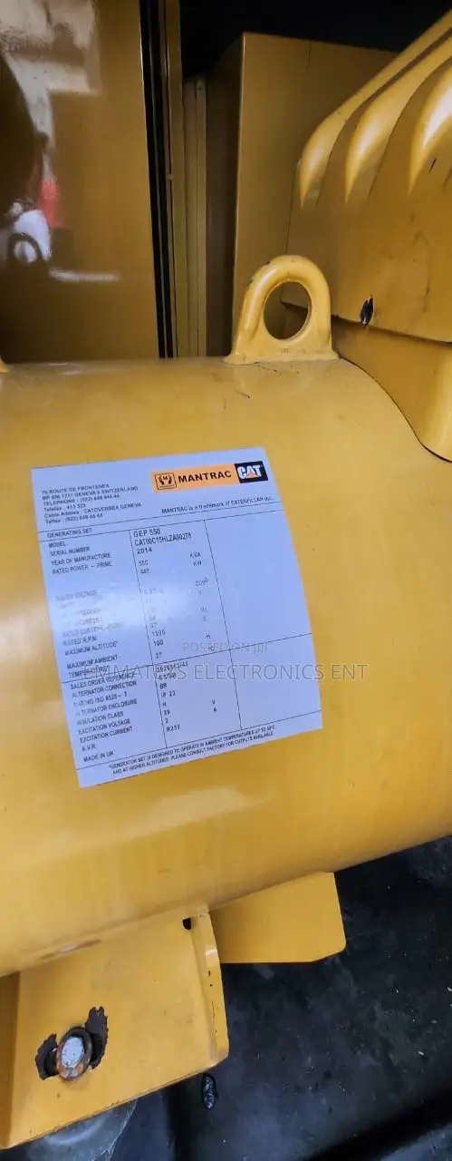 C15 Mantrac Cat 500kva