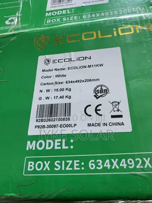 Ecolion 11kva 48v Hybrid Inverter (White)