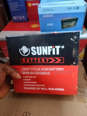 Sunfit Battery 12v18ah