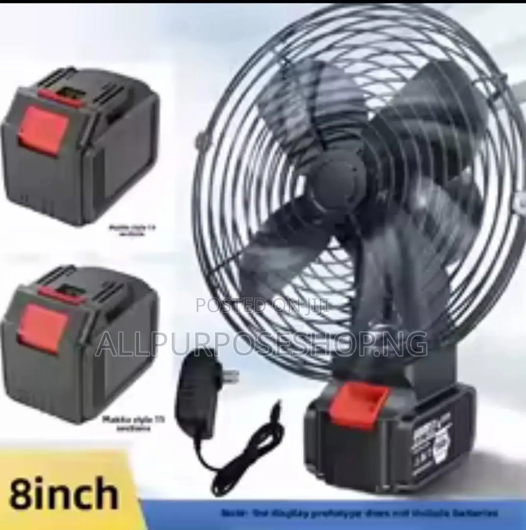 Lithium Fan With 2 Battery