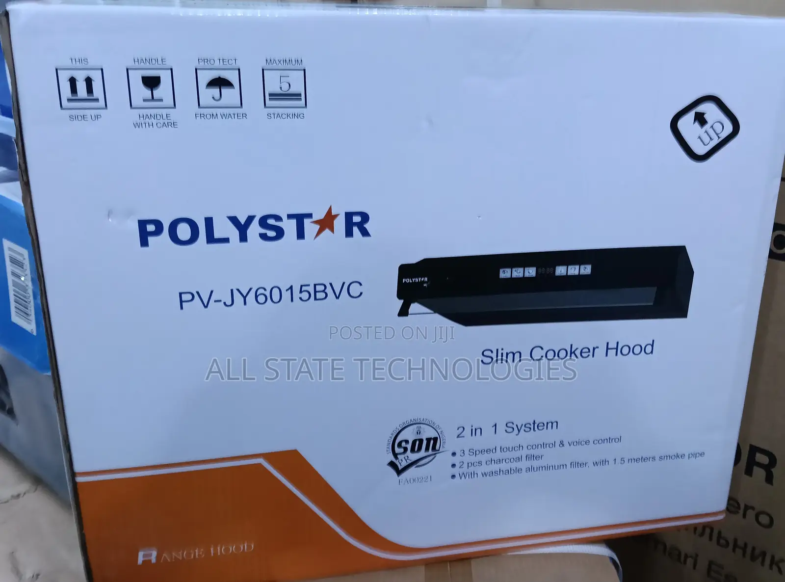 New Polystar 60cm Kitchen Cooker Hood