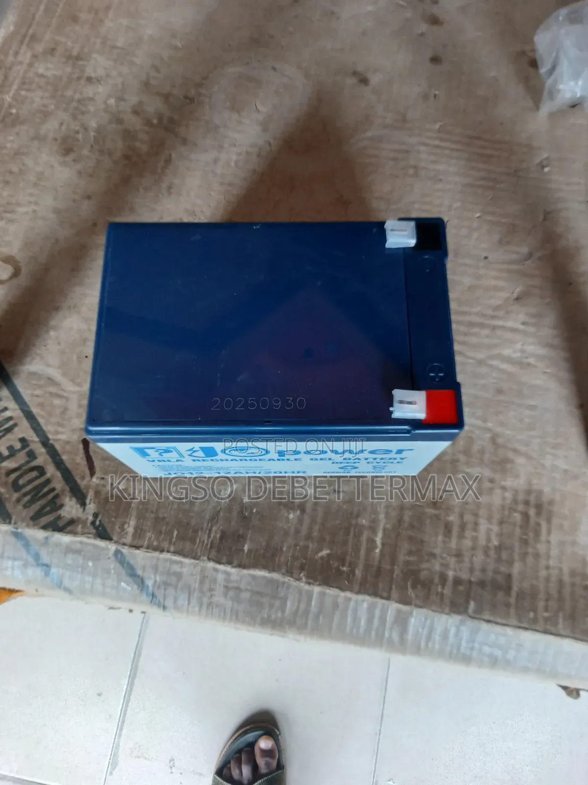 Jo Power Battery 12v12ah