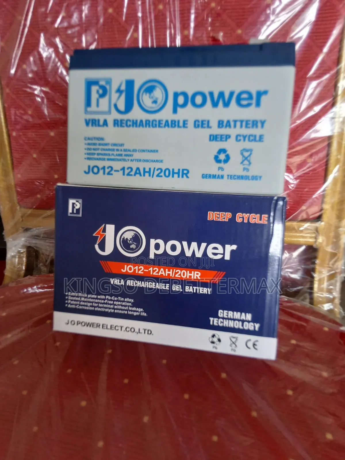 Jo Power Battery 12v12ah