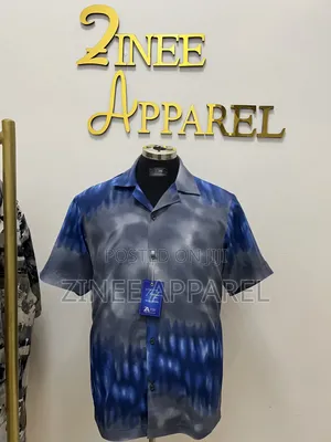 Lovely Blue Pattern Shirt