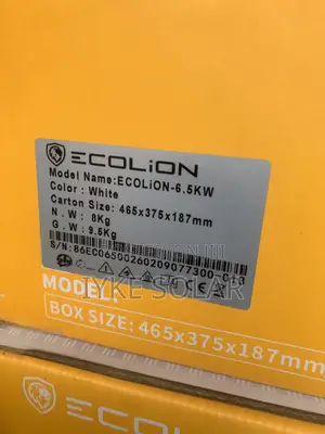 6.5kva 48v Ecolion Hybrid Inverter
