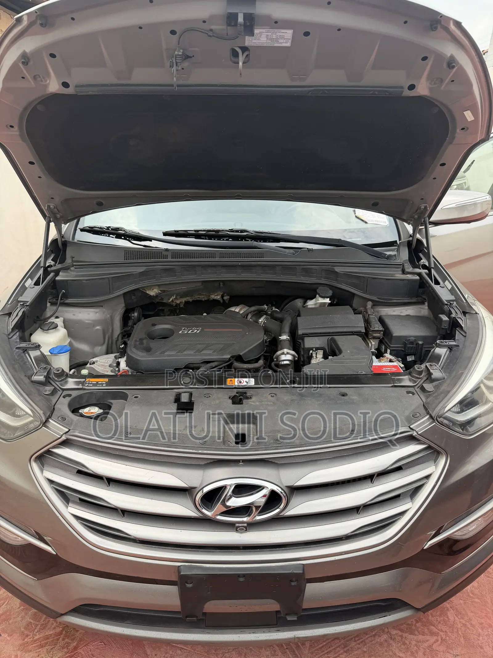 Hyundai Santa Fe Limited AWD 2017 Silver
