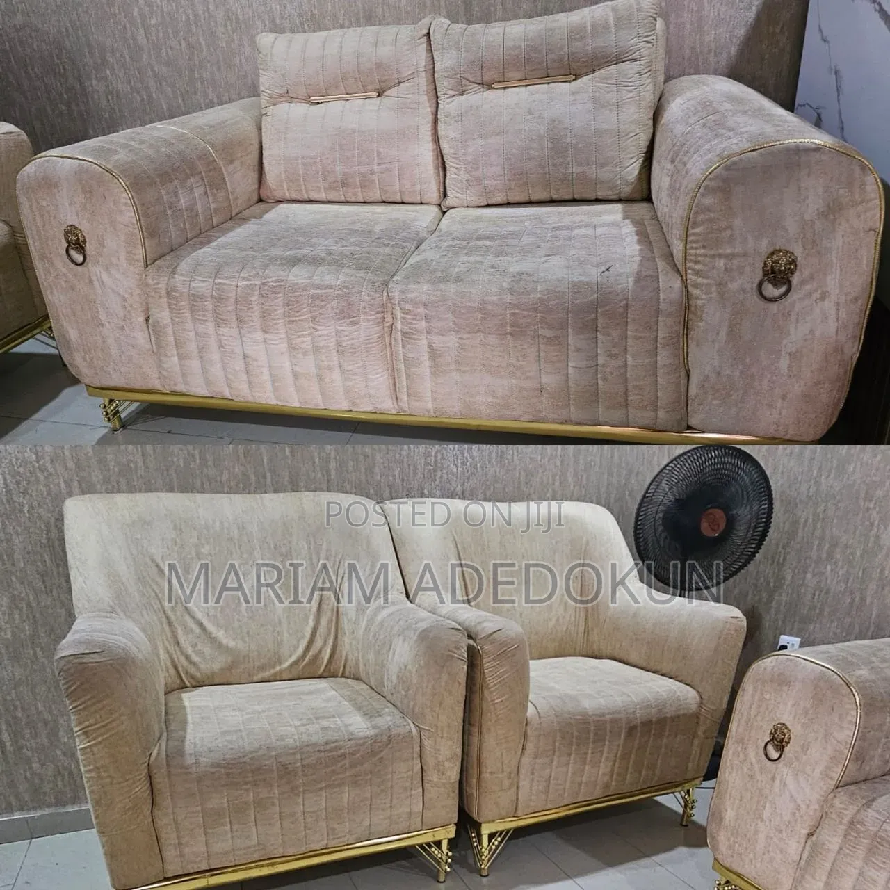 Two Seater Sofa and Two Single Seater Sofa