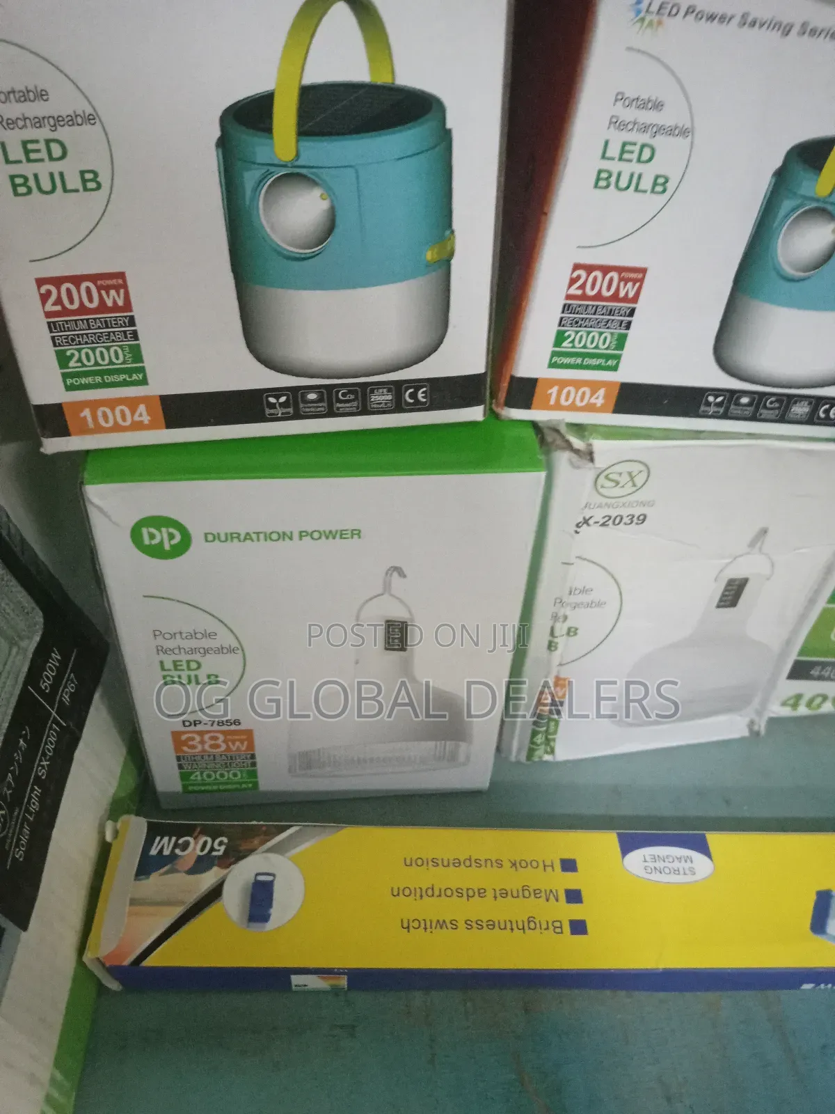 38w Dp Rechargeable Bulb