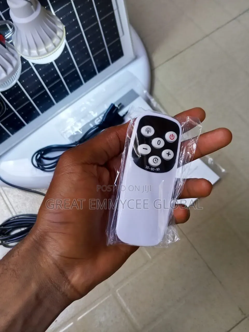 Solar Standing Fan
