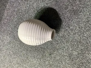 Mini Ribbed Ceramic Flower Pot