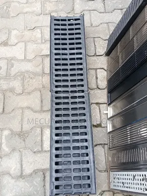 Compound Floor Drain Black Big Size 1 Meters