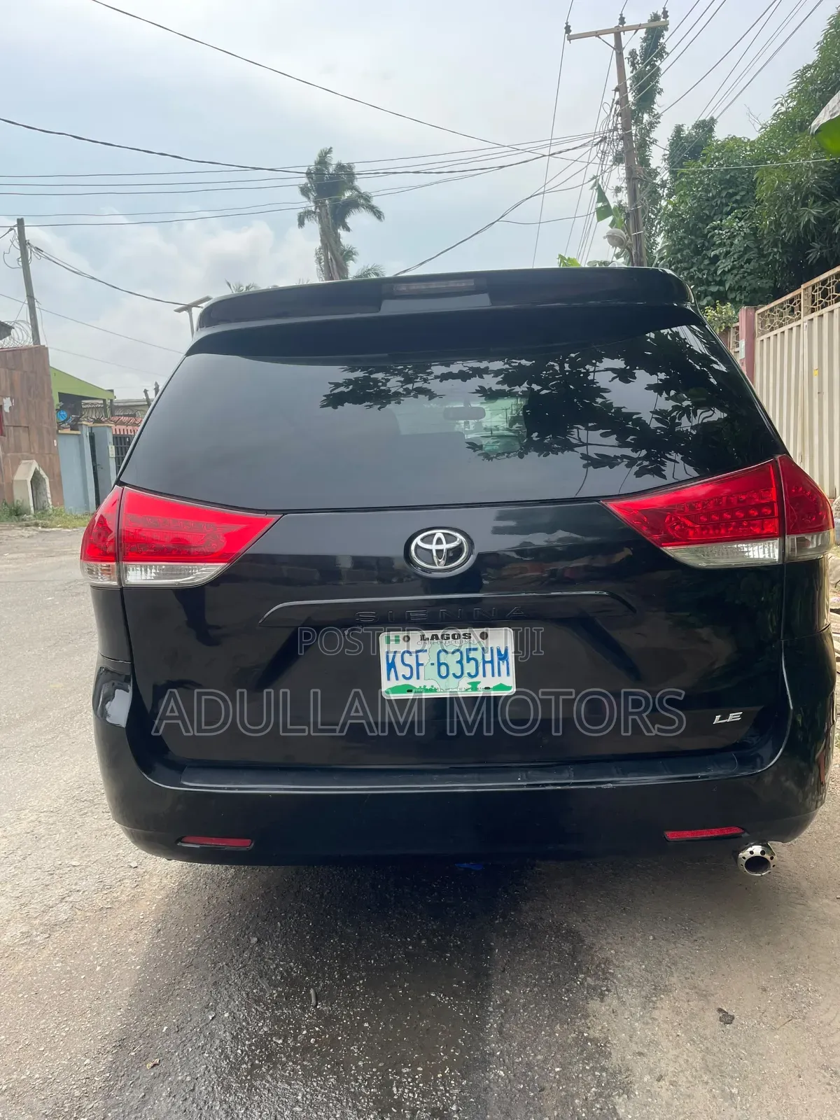 Toyota Sienna 2012 Black