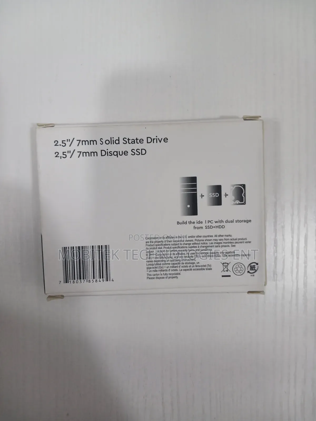 2tb Samsung 870 Evo SSD Sata Laptop Solid Drive