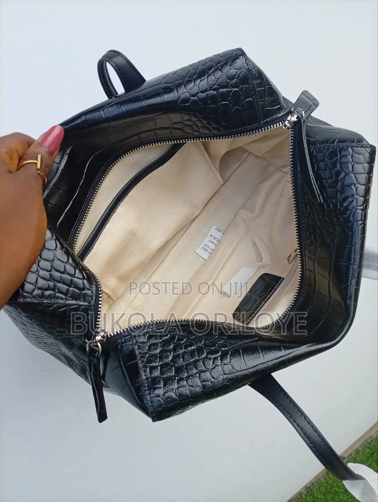 Black Quality Leather Bag