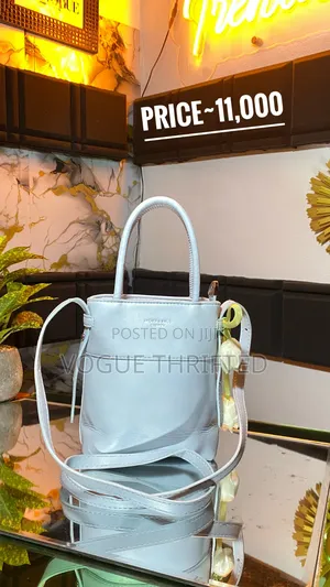Powder Blue Mini Tote Crossbody
