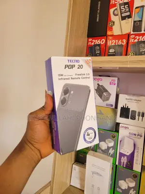 New Tecno Pop 20 64 GB Black