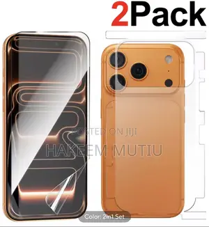 Anti Scratch Protective Cover Front+Back Hydrogel Film For iPhone17air
